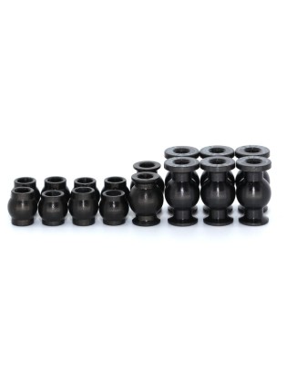 Kit Balls "REVERSE" in Ergal 7075-T6 for Team Associated RC8B3.1