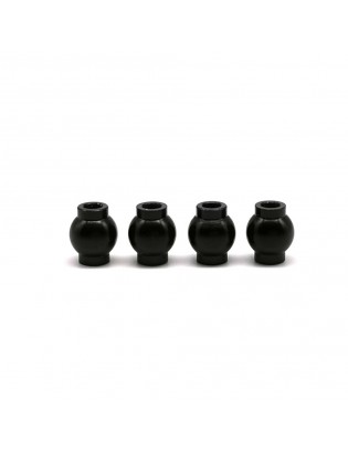 Kit Upper Link Balls in Ergal 7075-T6 for Kyosho MP10