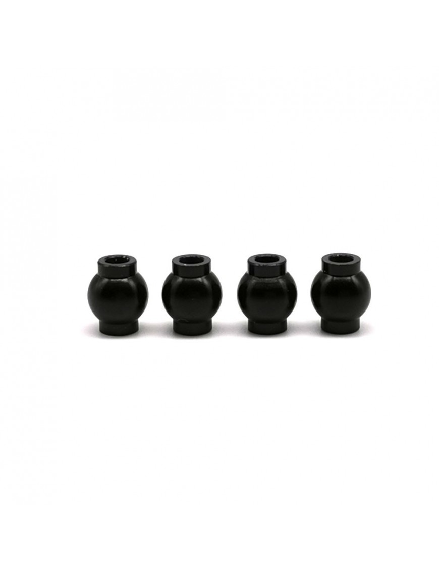Kit Upper Link Balls in Ergal 7075-T6 for Kyosho MP10