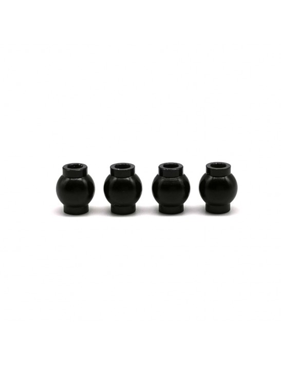 Kit Upper Link Balls in Ergal 7075-T6 for Kyosho MP10