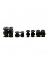 Kit Steering Balls "REVERSE" in Ergal 7075-T6 for Kyosho MP10