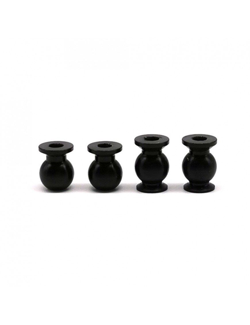 Kit Steering Balls "REVERSE" in Ergal 7075-T6 for Kyosho MP10