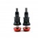 Kit Supporti Ammortizzatori in Ergal 7075-T6 per Sworkz S35-3/S35-3E/S35-GT "PRO DRIVER"
